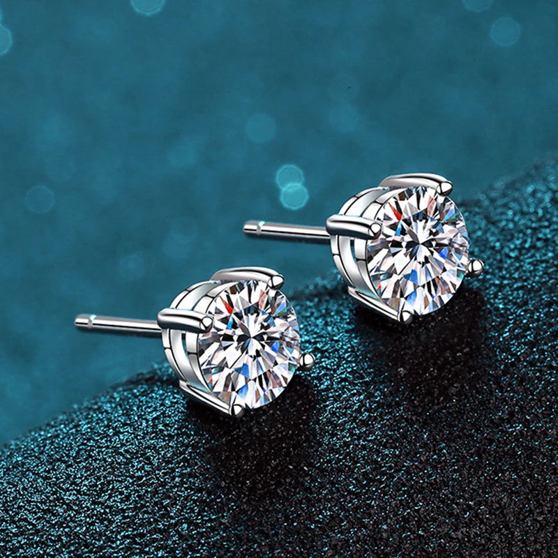Moissanite Studs