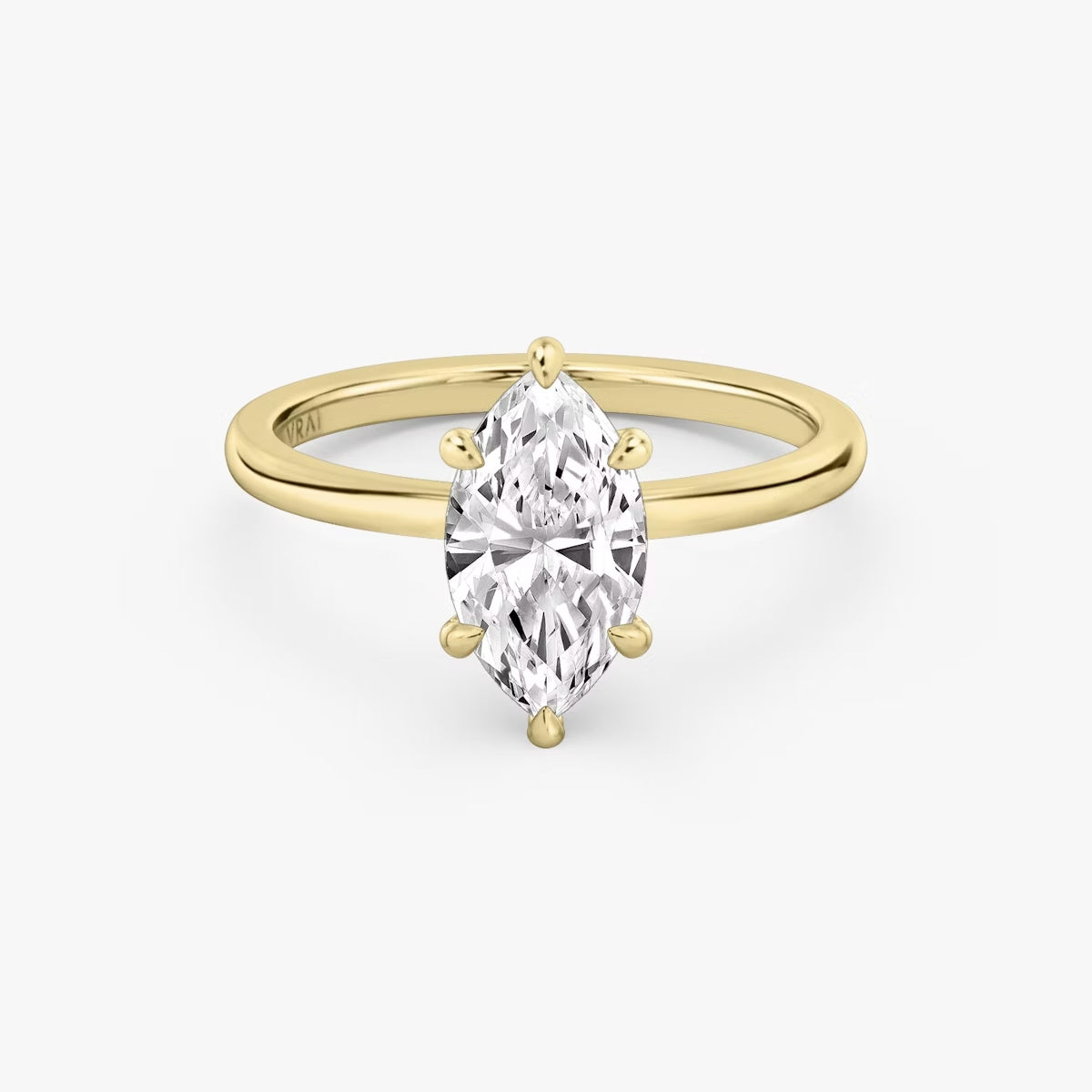 Moissanite Ring - 1 Carat Marquise