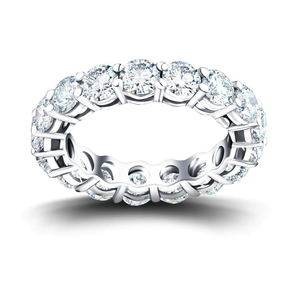 Moissanite Eternity Ring