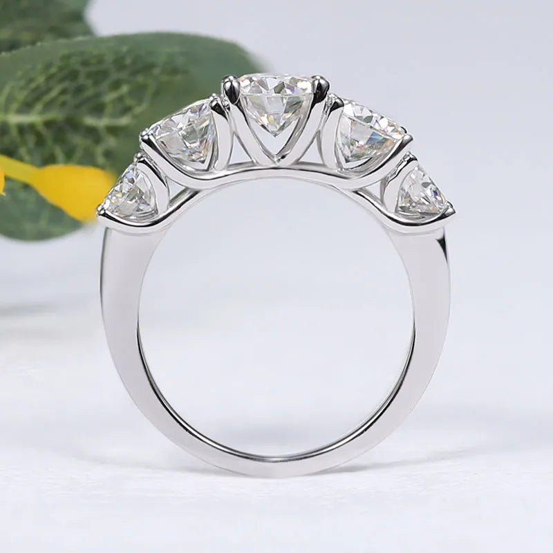 Moissanite Ring - 3.6 Carat