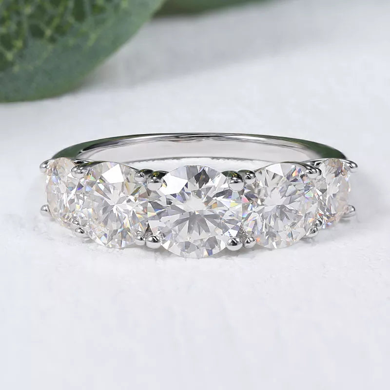 Moissanite Ring - 3.6 Carat